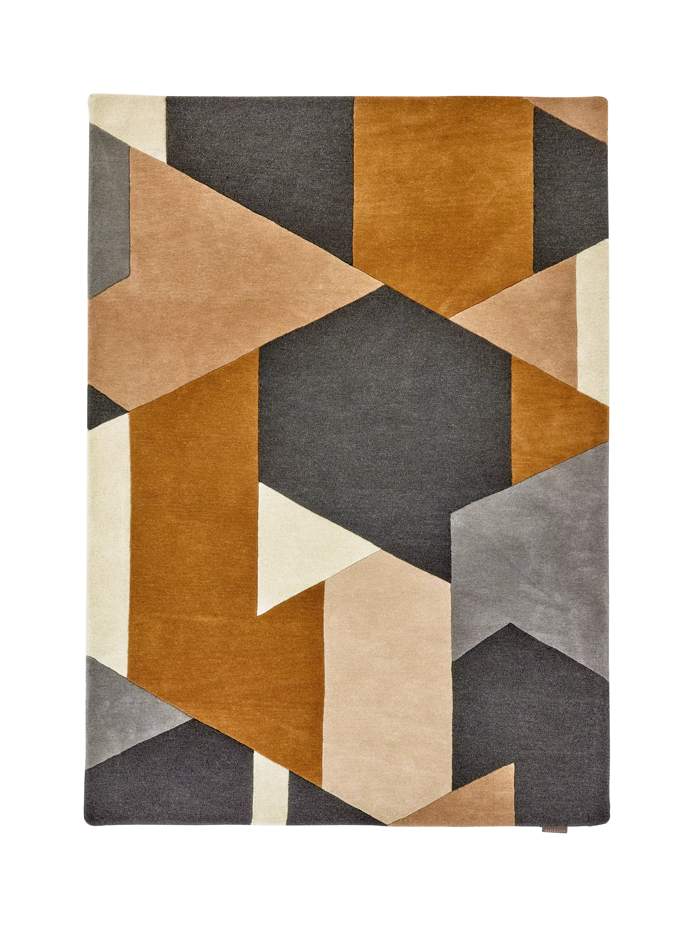 Harlequin Bodega geometrischer Teppich aus reiner Wolle, mehrfarbig (britische Marke)