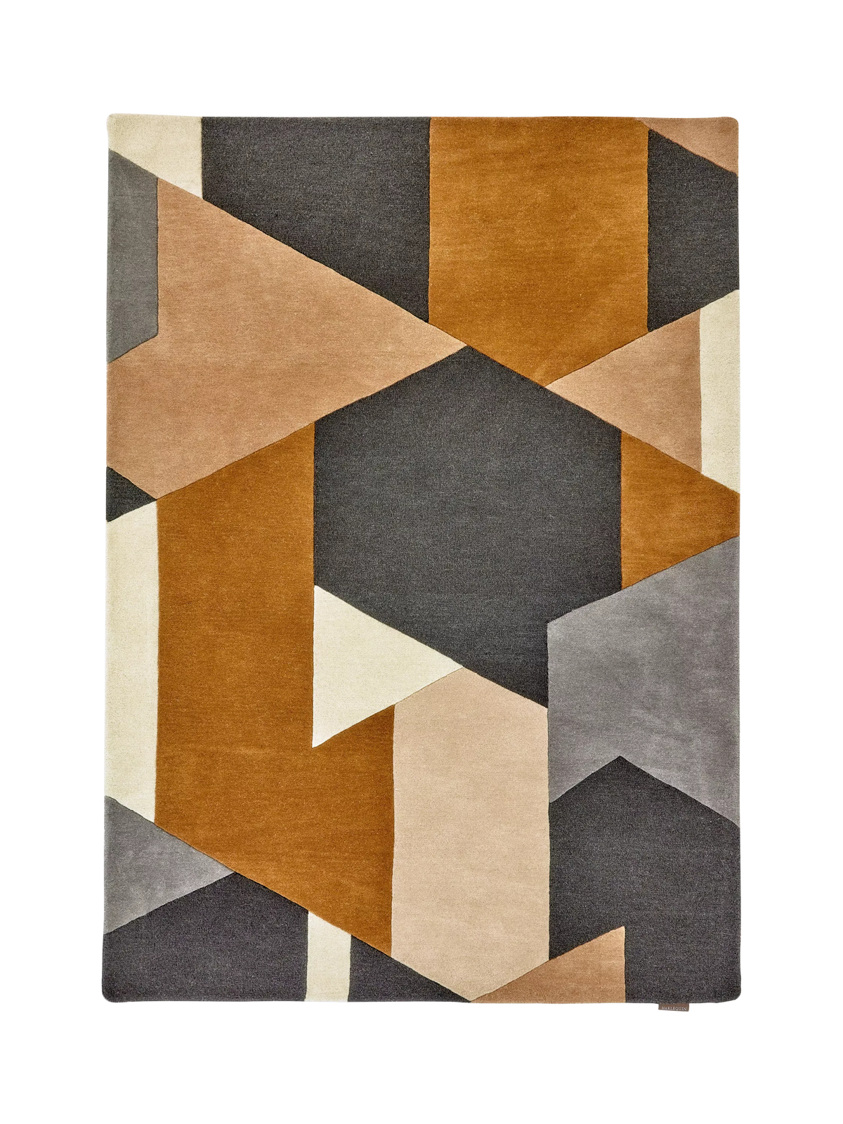 Harlequin Bodega geometrischer Teppich aus reiner Wolle, mehrfarbig (britische Marke)
