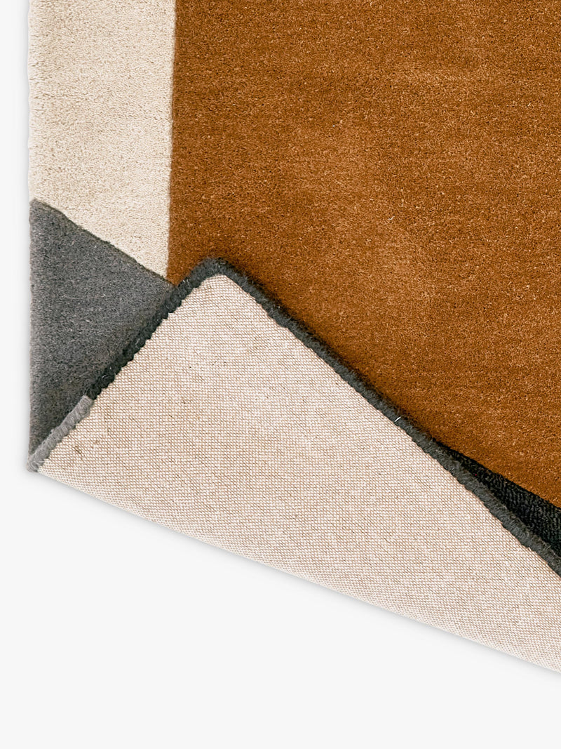 Harlequin Bodega geometrischer Teppich aus reiner Wolle, mehrfarbig (britische Marke)