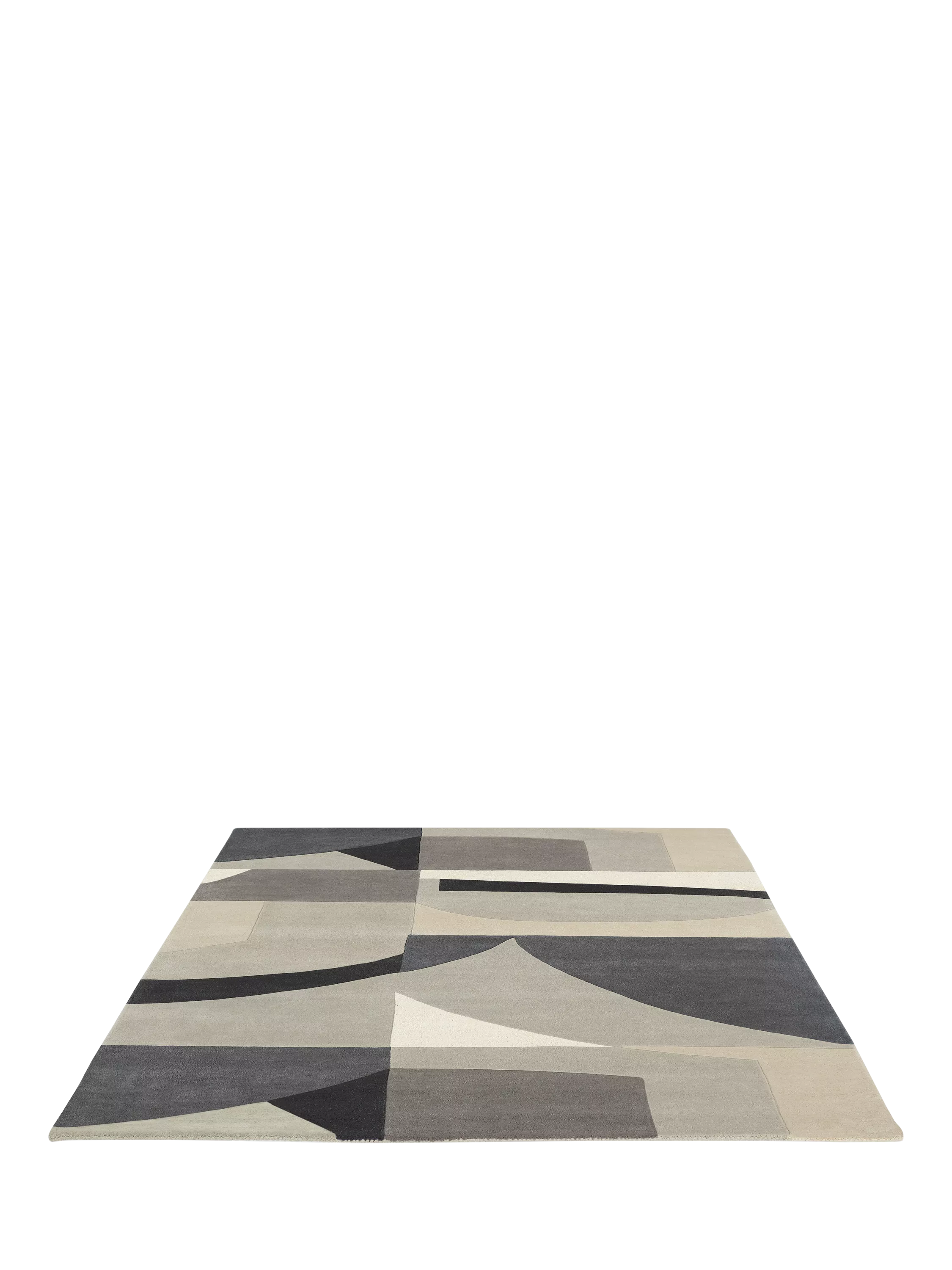 Harlequin geometric pure wool rug in multi colors, UK version