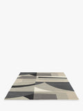 Harlequin geometric pure wool rug in multi colors, UK version