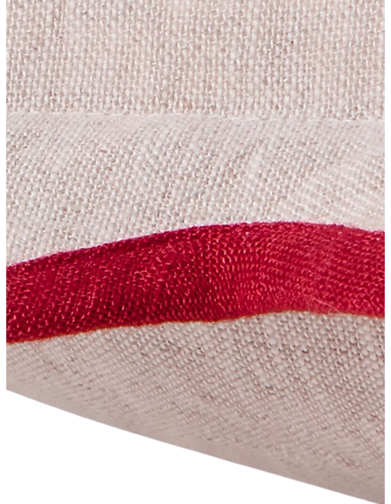 John Lewis Scalloped Linen Cushion
