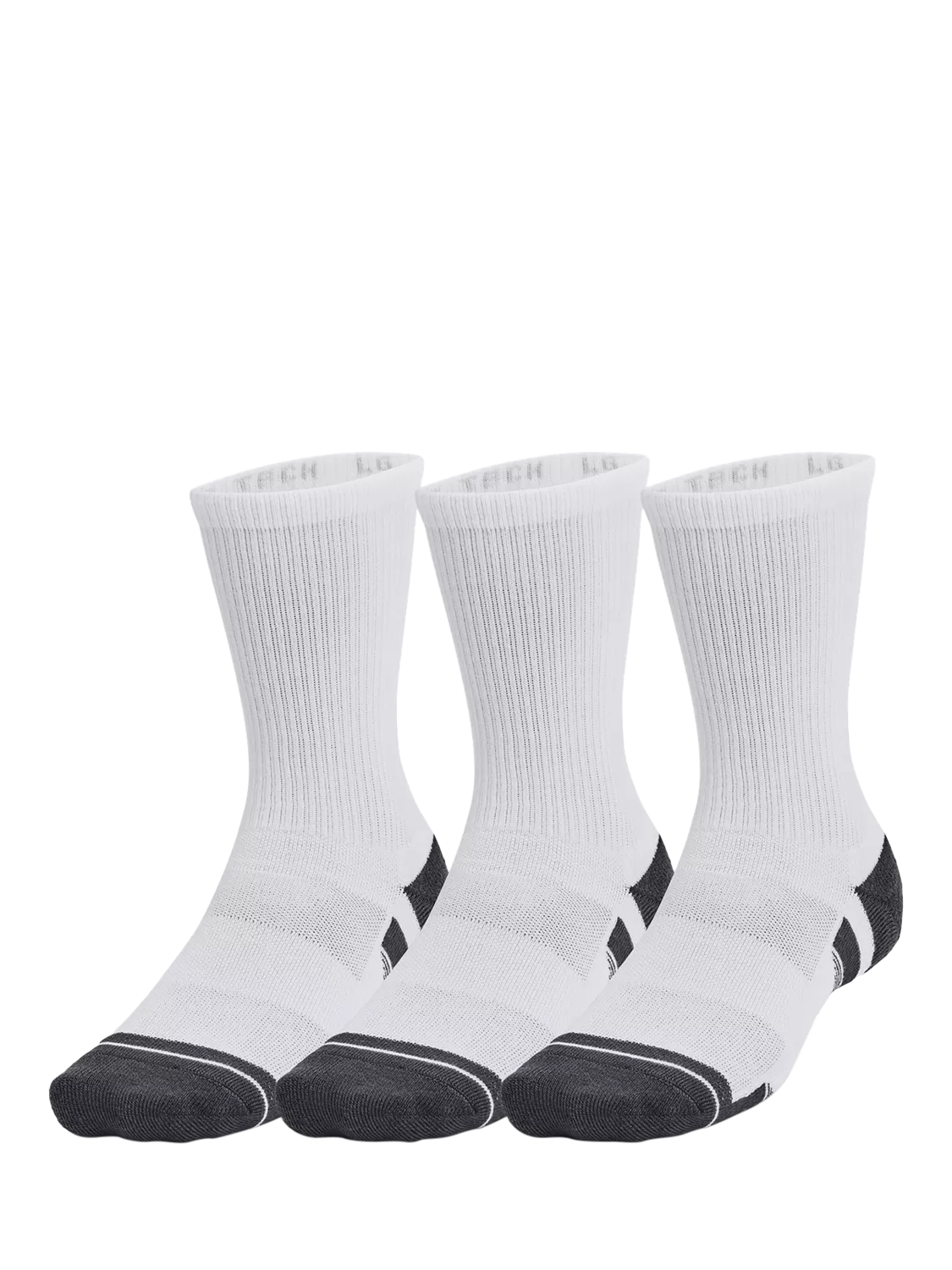 Under Armour trainer socks White/Jet Grey 3 pack - British product