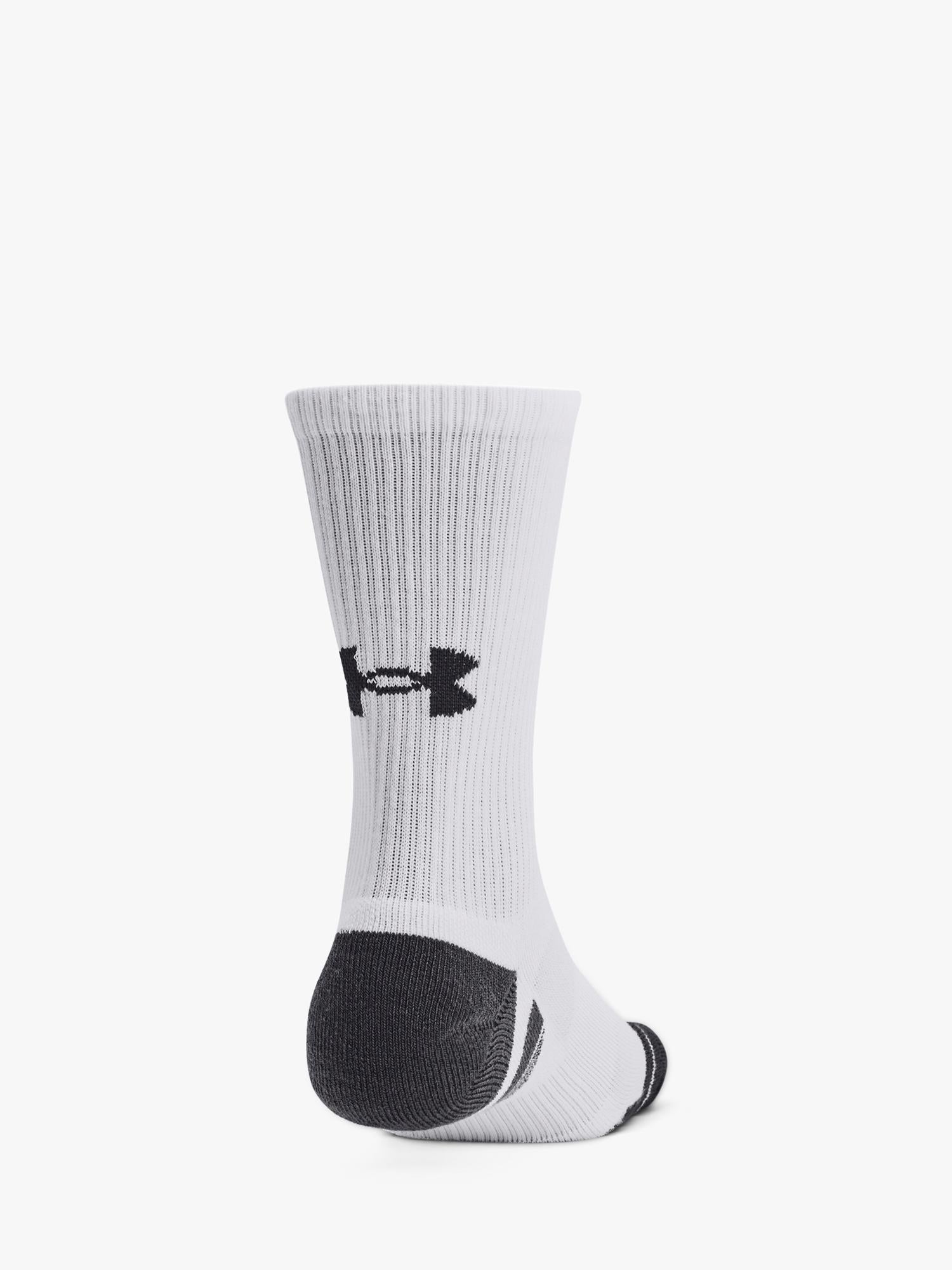 Under Armour trainer socks White/Jet Grey 3 pack - British product