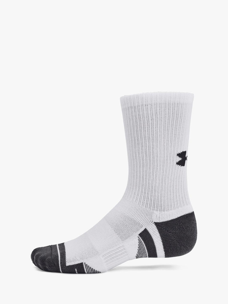 Under Armour trainer socks White/Jet Grey 3 pack - British product
