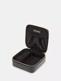 Whistles leather jewellery box black compact, UK version