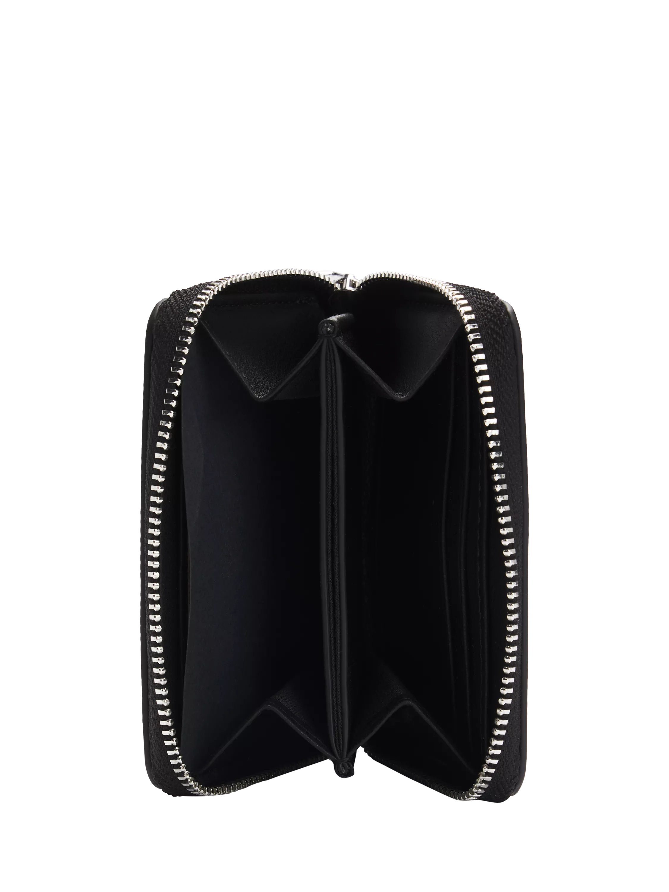 BOSS black textured faux leather wallet, imported from the UK