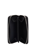 BOSS black textured faux leather wallet, imported from the UK