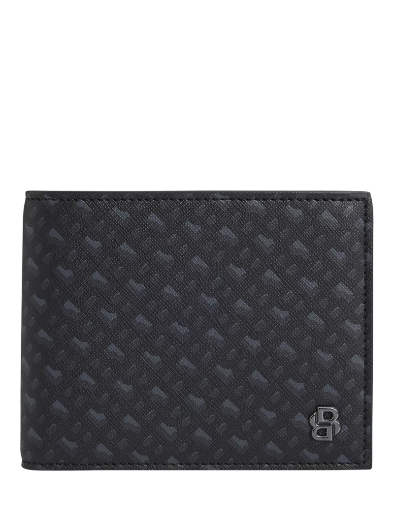 BOSS B Icon leather wallet black from HUGO BOSS, UK version