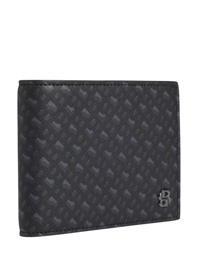 BOSS B Icon leather wallet black from HUGO BOSS, UK version