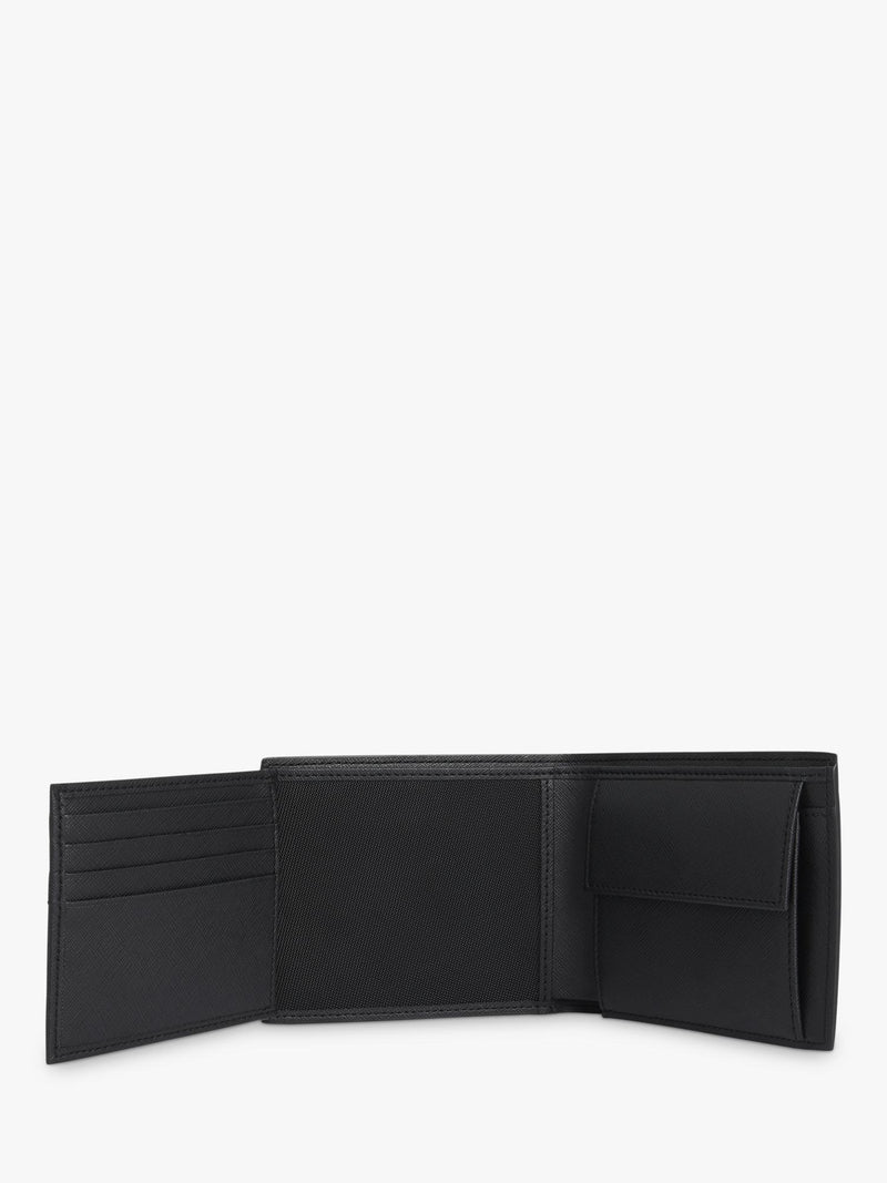 BOSS B Icon leather wallet black from HUGO BOSS, UK version