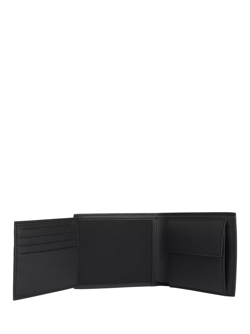 BOSS B Icon leather wallet black from HUGO BOSS, UK version
