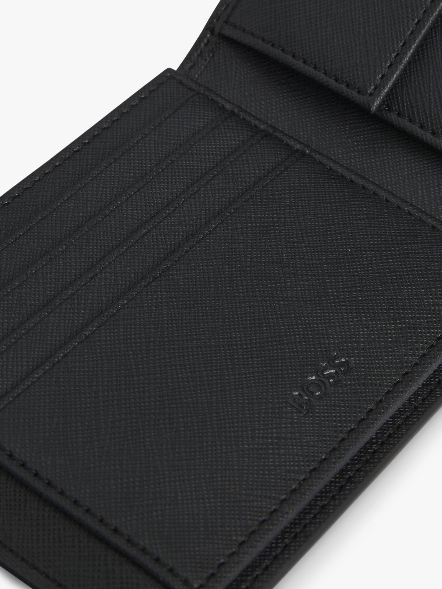 BOSS B Icon leather wallet black from HUGO BOSS, UK version
