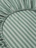 Piglet in Bed Pembroke Stripe fitted sheet, imported from the UK