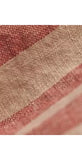 Piglet in Bed Pembroke Stripe Linen Blend Flat Sheet