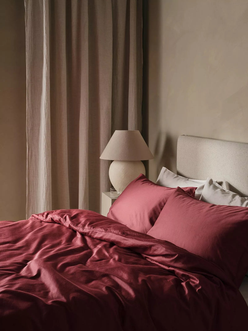 Bedfolk Luxe Cotton Sateen Double Duvet Cover