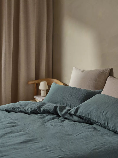 John Lewis Bedfolk 100% Linen Super King Pillowcase Pair, L75 x W50cm- Buy online at McGrocer