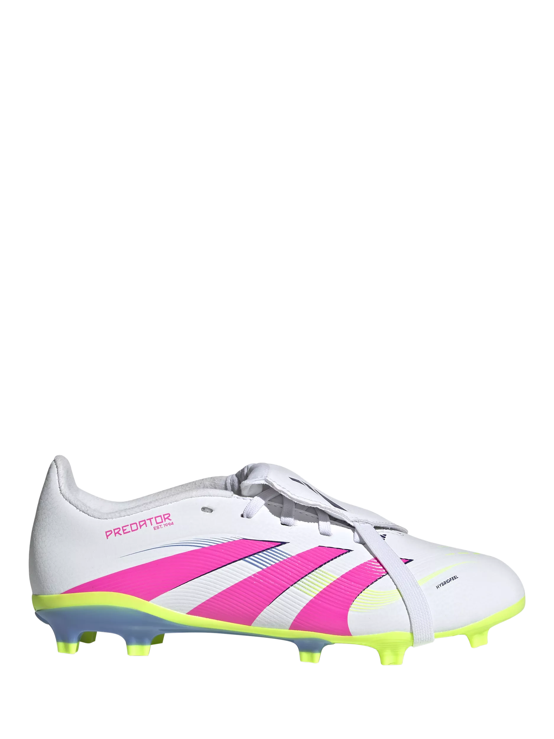 adidas Kids' Predator League football boots White/Pink, UK version