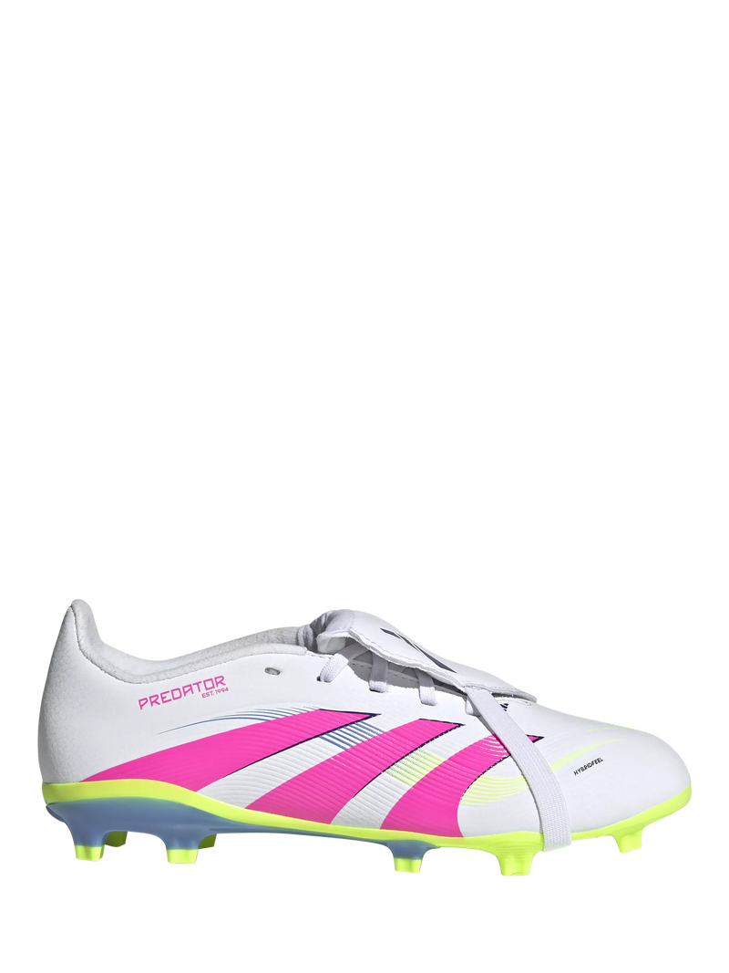 adidas Kids' Predator League football boots White/Pink, UK version