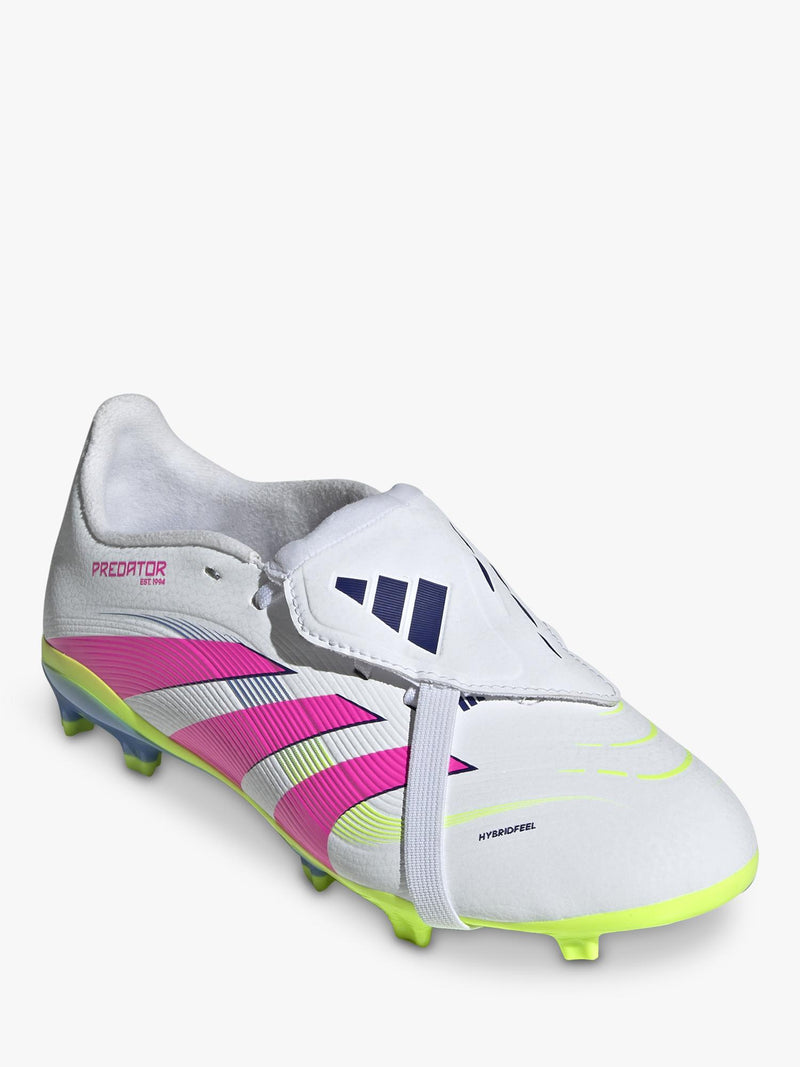 adidas Kids' Predator League football boots White/Pink, UK version
