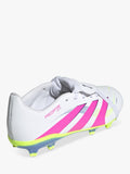 adidas Kids' Predator League football boots White/Pink, UK version