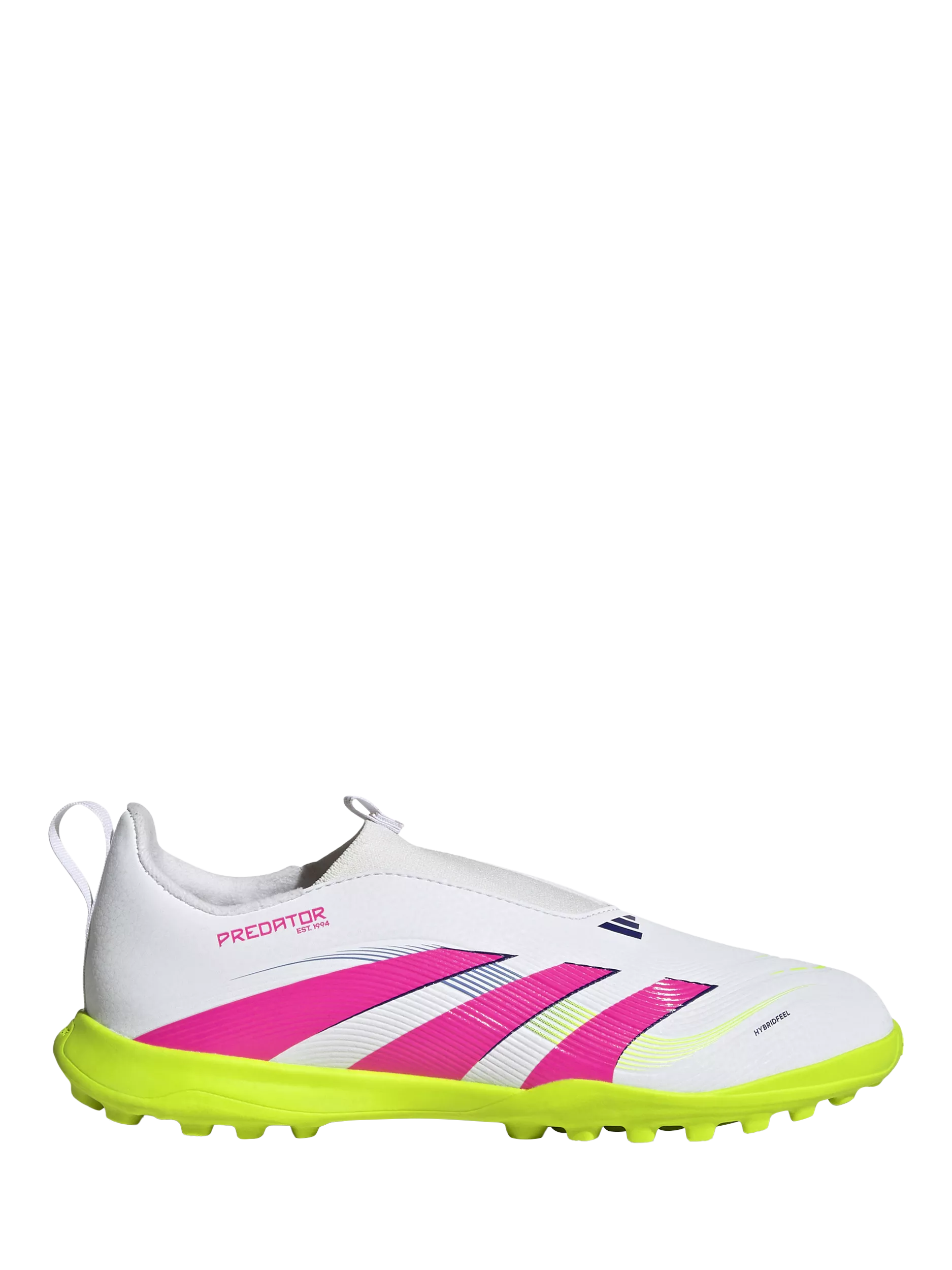 adidas Kids' Predator League Football Boots, White/Pink, 1