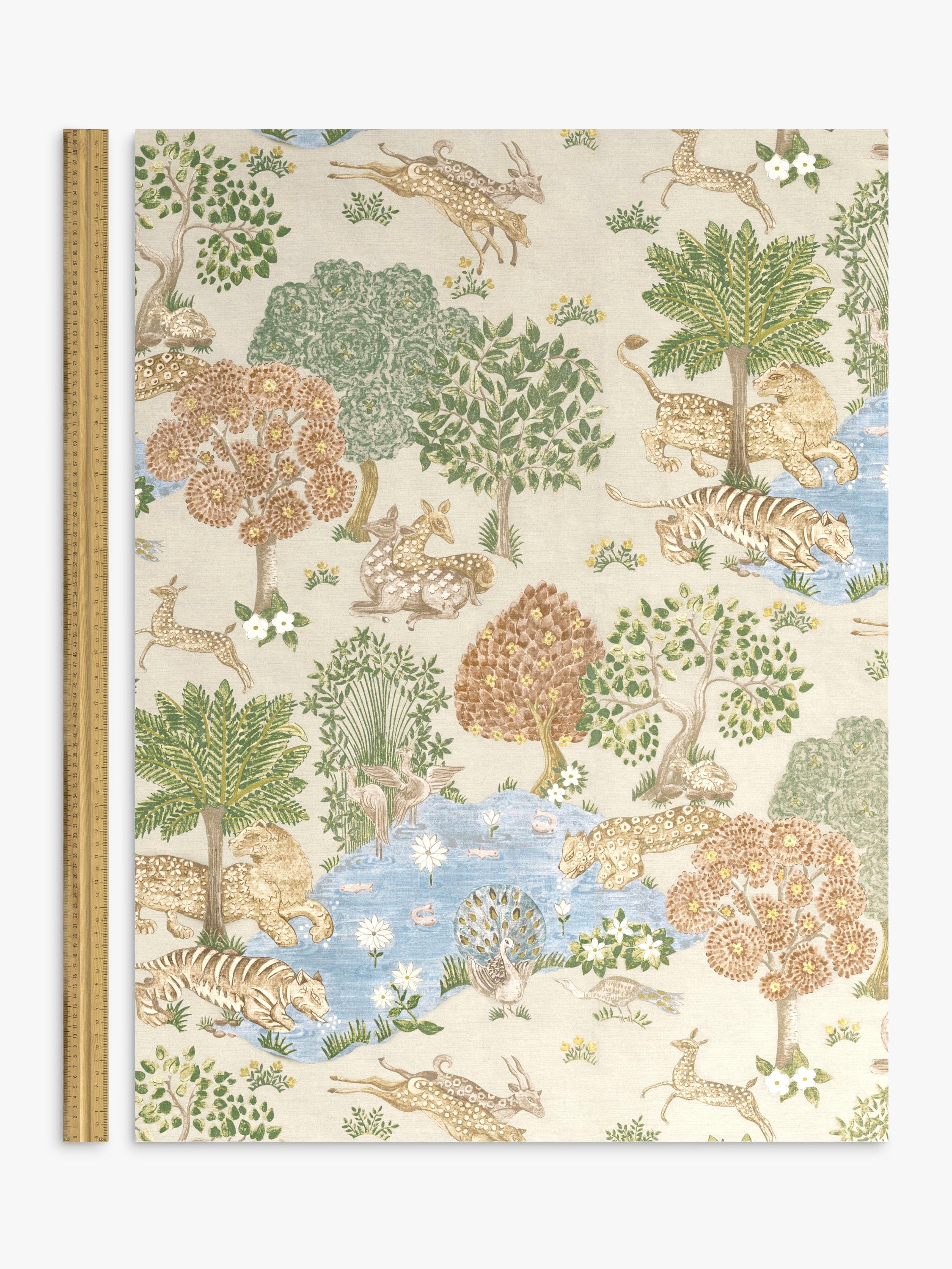 John Lewis x Sanderson Pamir Garden curtains 167x137cm (British brand)