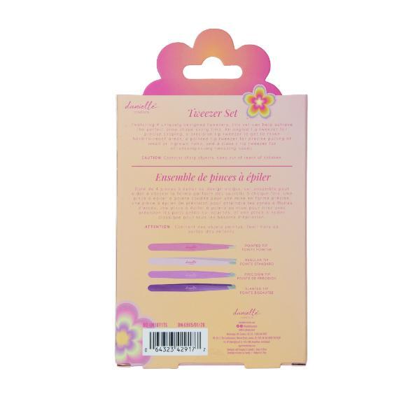 Danielle Creations Aura Tweezer Set 4-piece - British product