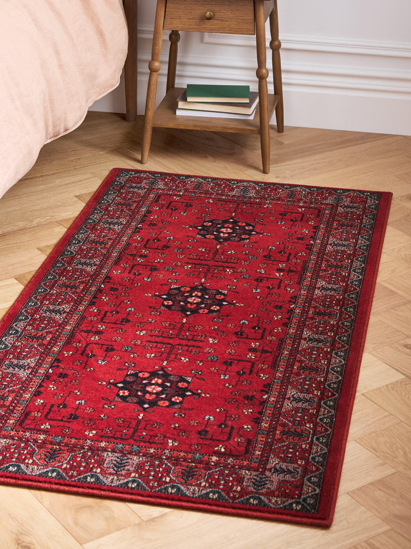 John Lewis Herati rug red 160x180cm (British brand)