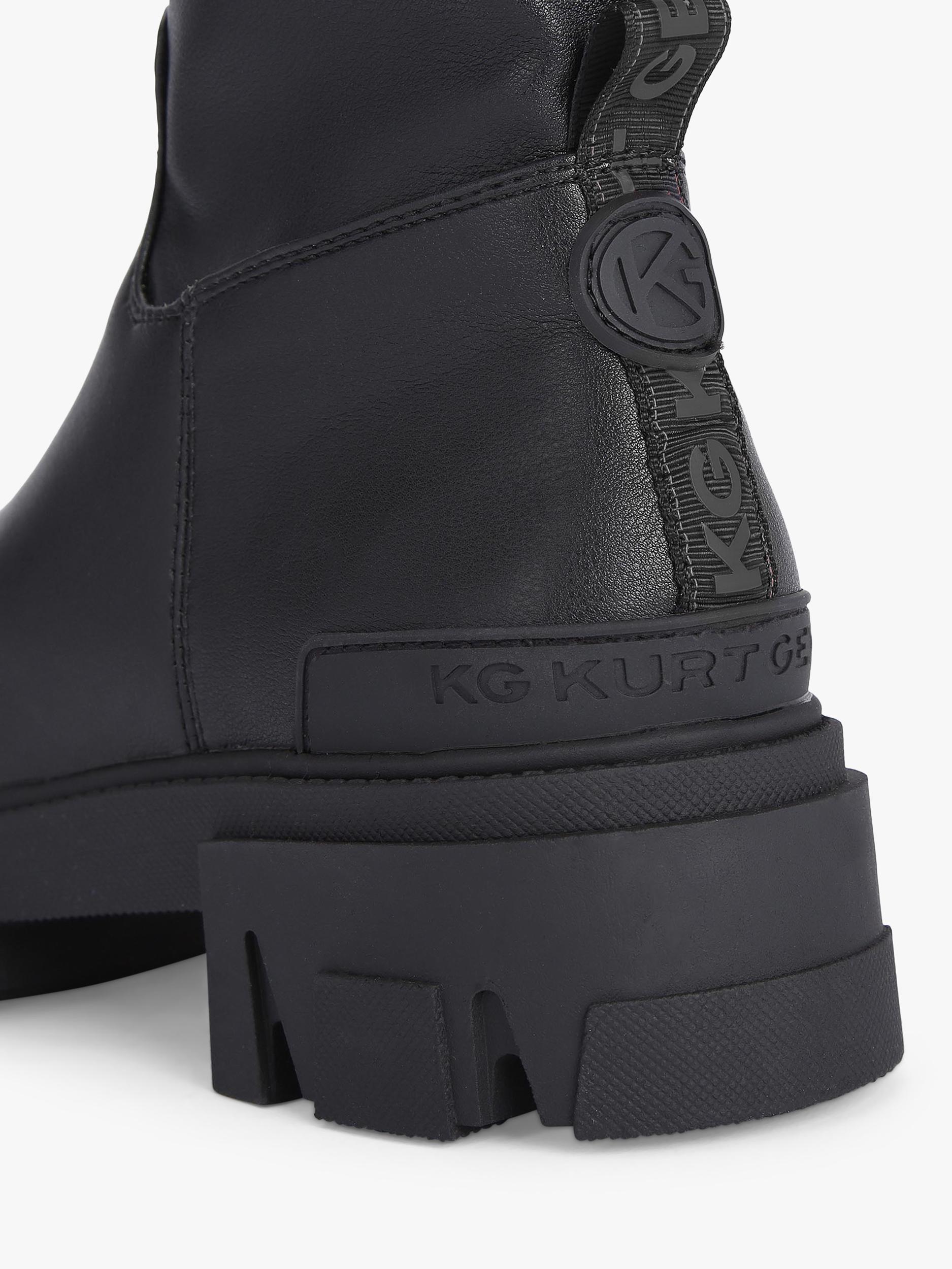 KG Kurt Geiger trekker sock ankle boots black - British product