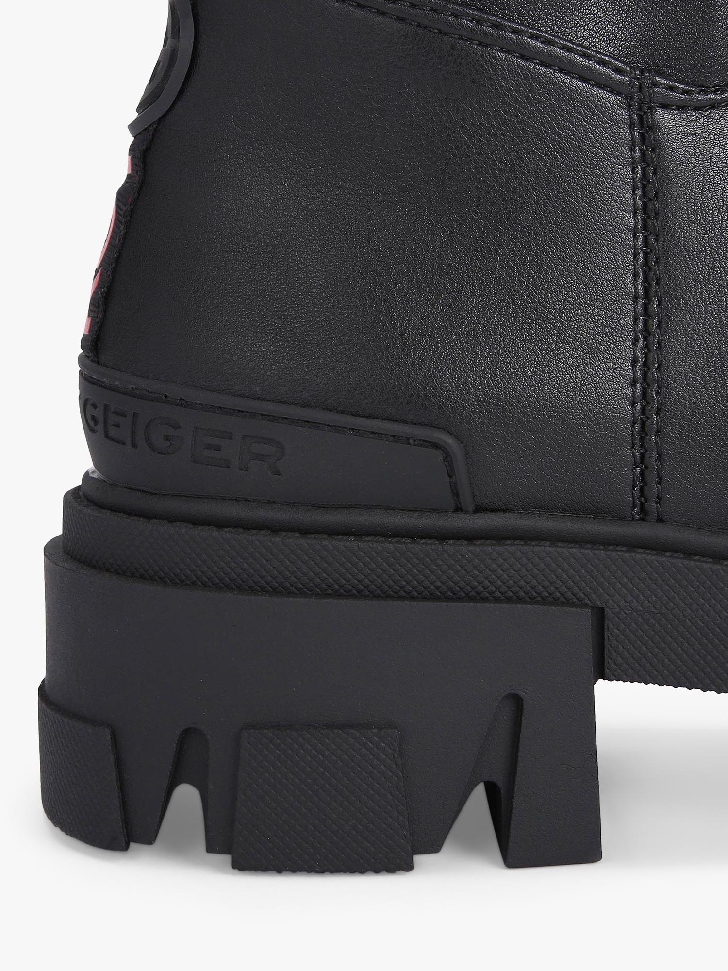KG Kurt Geiger trekker sock ankle boots black - British product