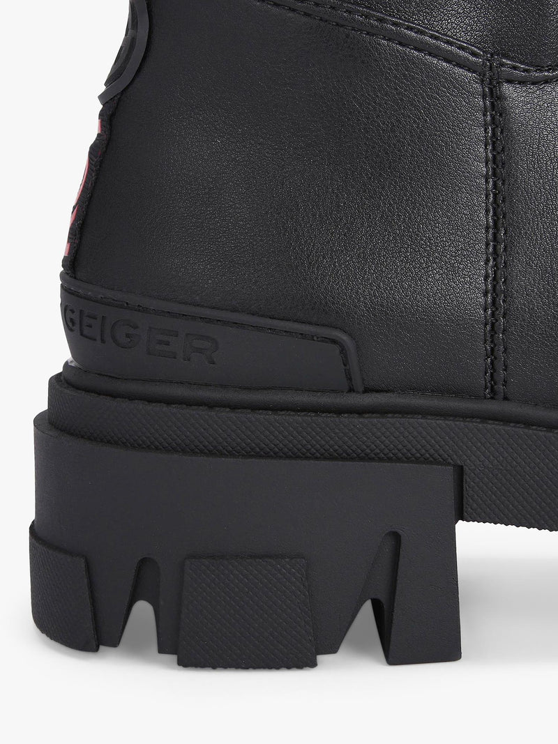KG Kurt Geiger trekker sock ankle boots black - British product