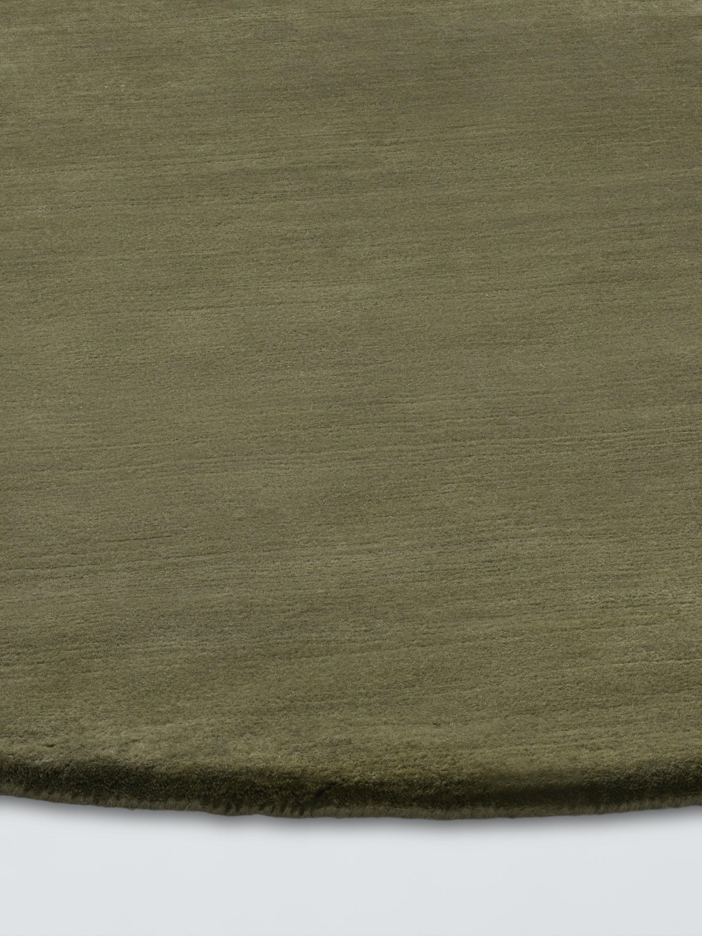 John Lewis deep pile pure wool rug 180cm, imported from the UK