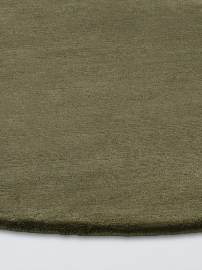 John Lewis deep pile pure wool rug 180cm, imported from the UK