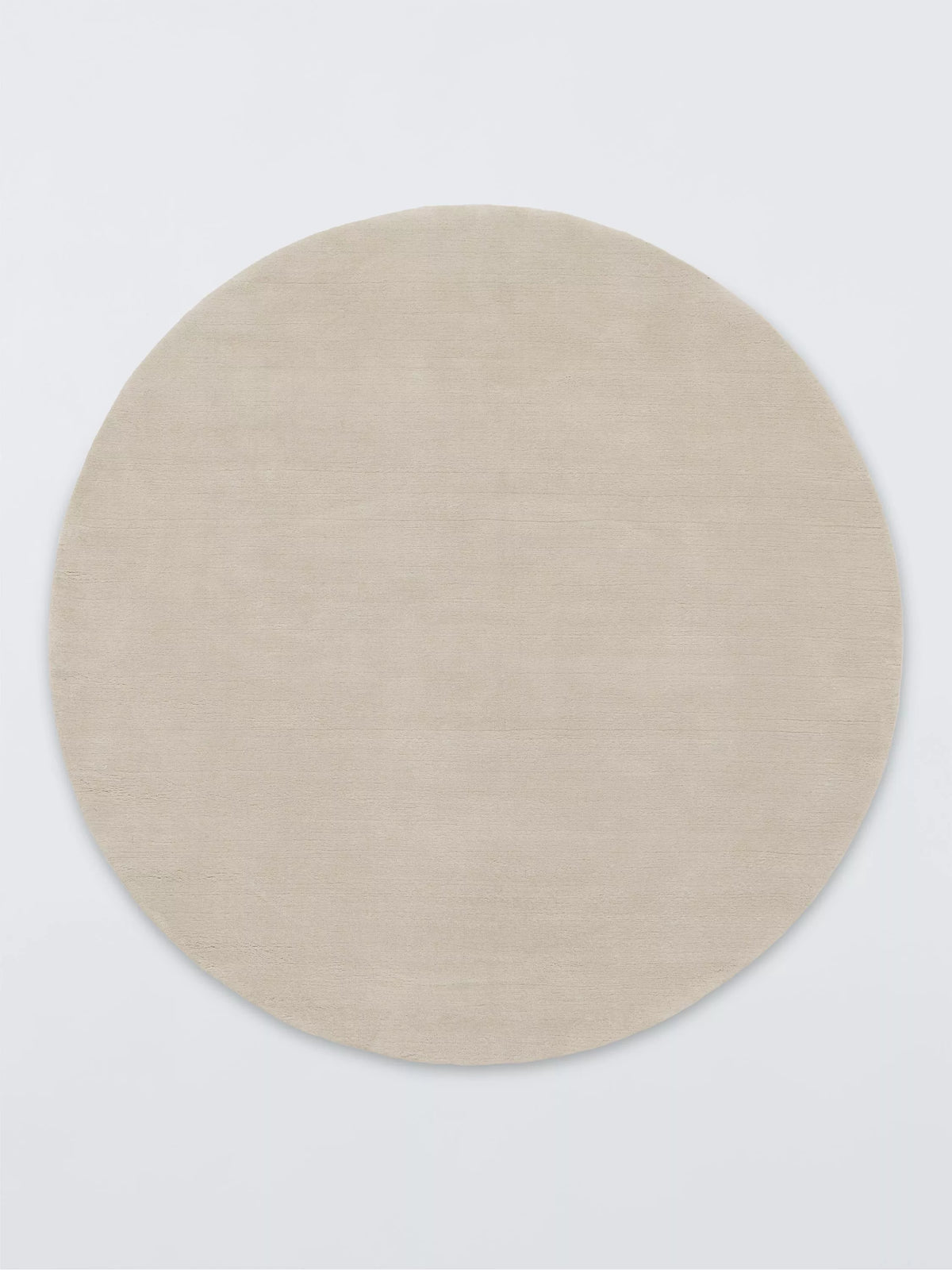 John Lewis Luxury Deep Pile Pure Wool Rug, Dia. 180cm