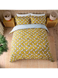 Scion Moon Flights duvet cover set double mustard, UK version
