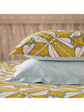 Scion Moon Flights duvet cover set double mustard, UK version