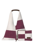 Seaspray patchwork beach bag and purse set, UK version