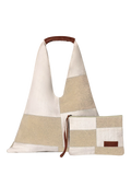 Seaspray Patchwork Beach Bag and Purse Set