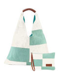Seaspray Patchwork Beach Bag and Purse Set