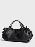 Gerard Darel 24H leather shoulder bag black, UK version