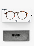 Soft tortoise reading glasses with flexible arms by IZIPIZI, UK version