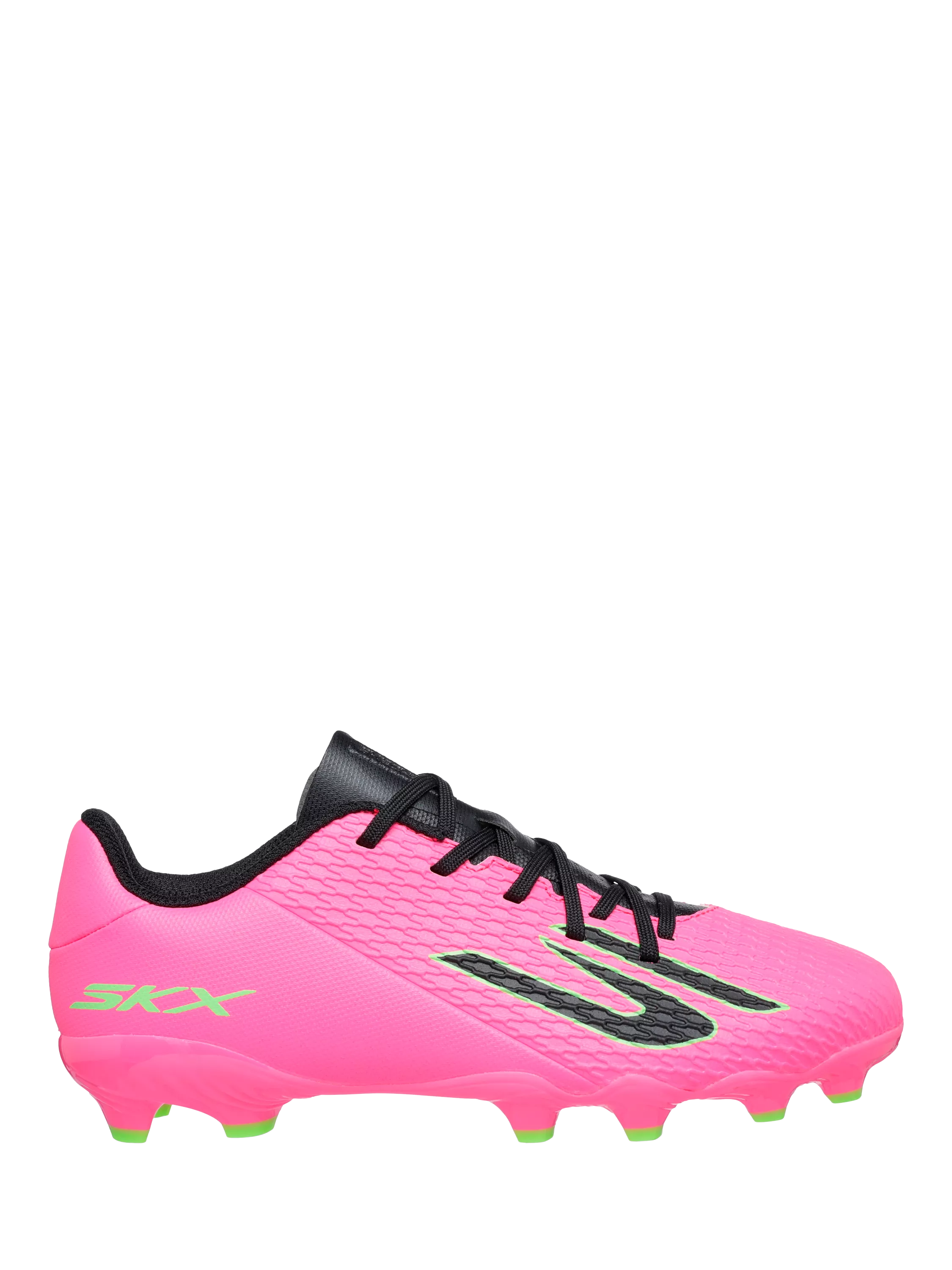 Skechers SKX_2 youth football boots pink and black, UK version