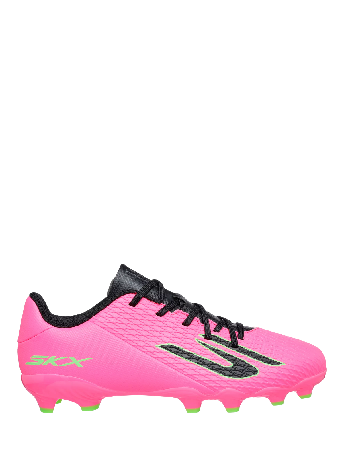 Skechers SKX_2 youth football boots pink and black, UK version