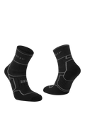 Hilly Twin Skin anklet running socks black - imported from the UK