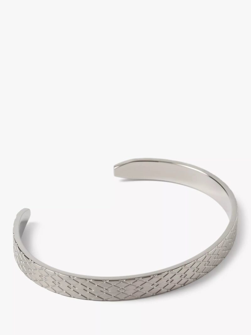 Simon Carter Zennor stainless steel bangle 7x17cm, imported from the UK