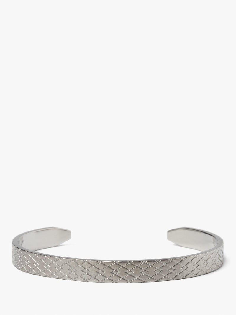 Simon Carter Zennor stainless steel bangle 7x17cm, imported from the UK