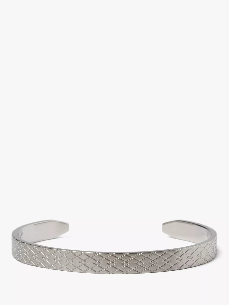 Simon Carter Zennor stainless steel bangle 7x17cm, imported from the UK