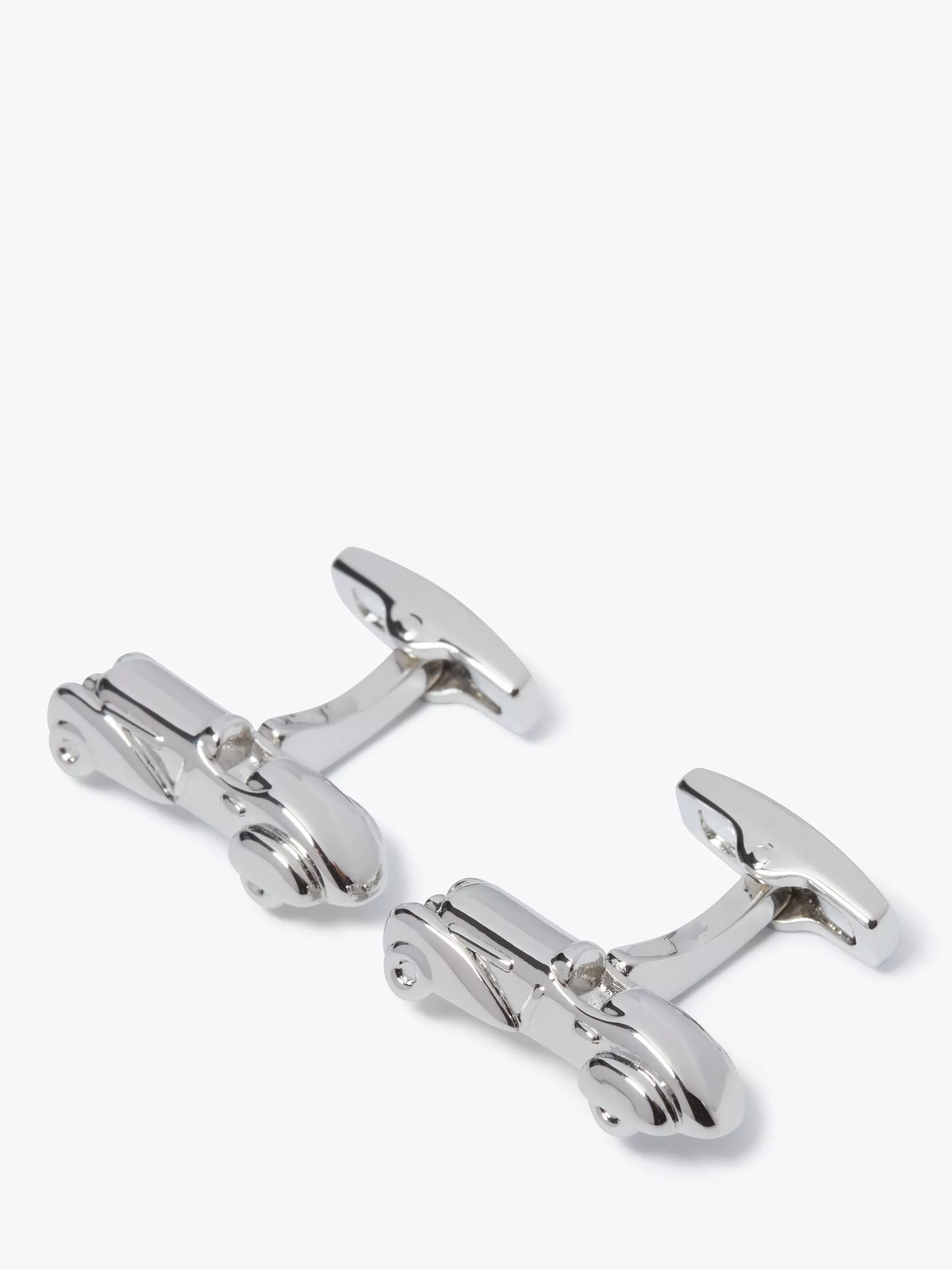 Simon Carter vintage car cufflinks silver - British product
