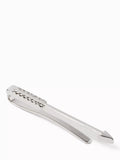 Simon Carter Arrow tie slide silver tone Swarovski crystals, UK version